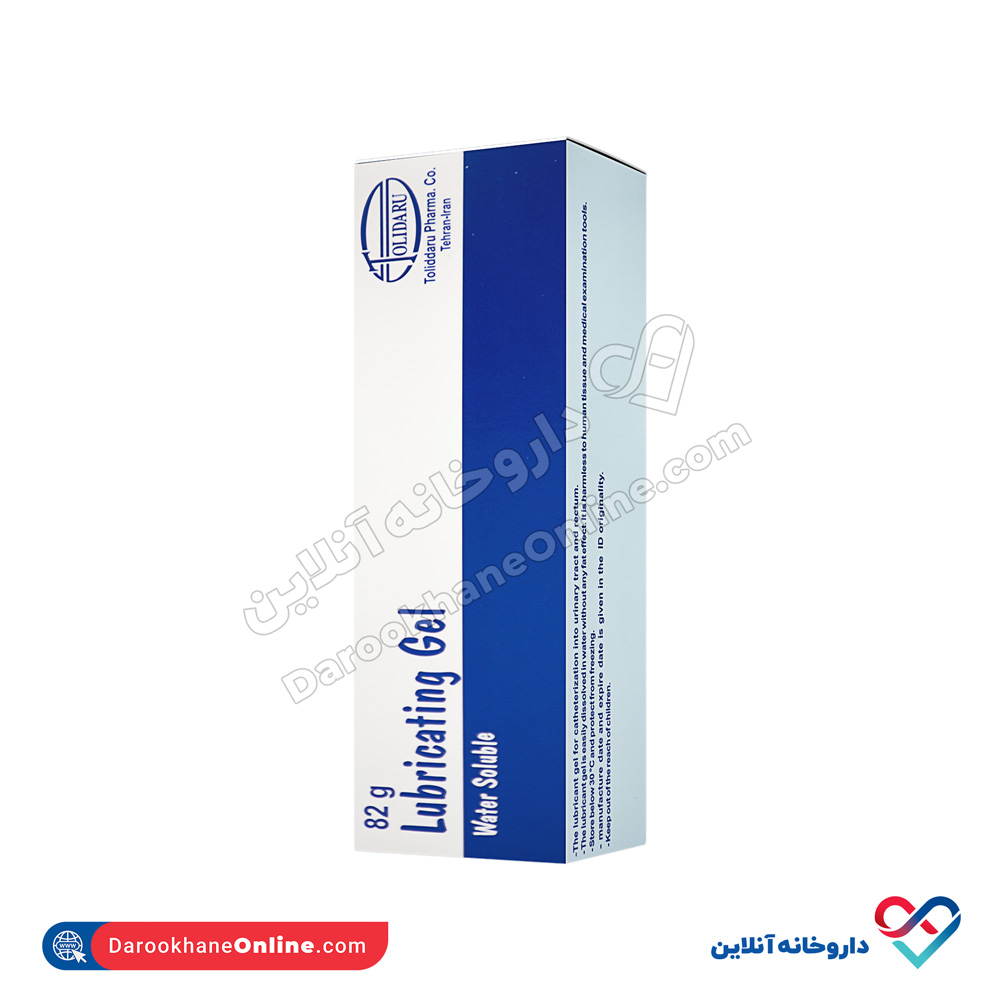تصویر ژل لوبریکانت محلول در آب تولید دارو 82 گرم