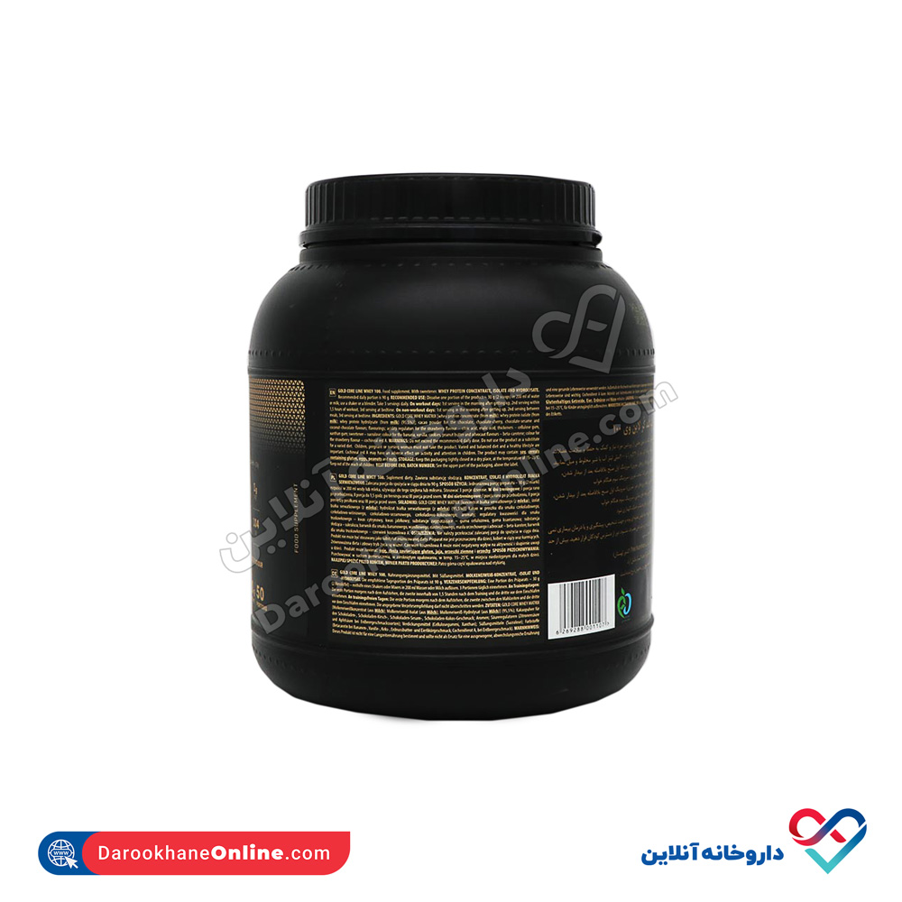 تصویر پودر پروتئین وی 100 درصد گلد کر لاین ترک نوتریشن