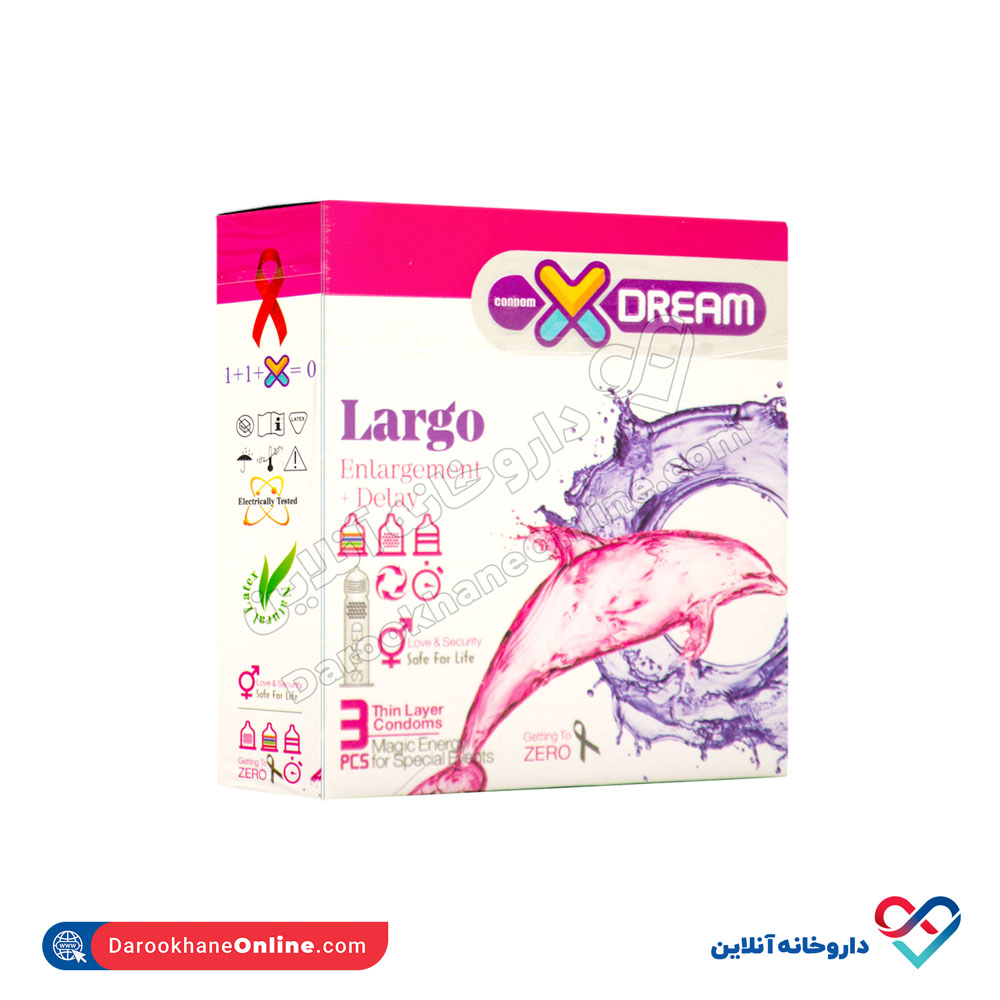 تصویر کاندوم لارگو ایکس دریم ۳ عددی