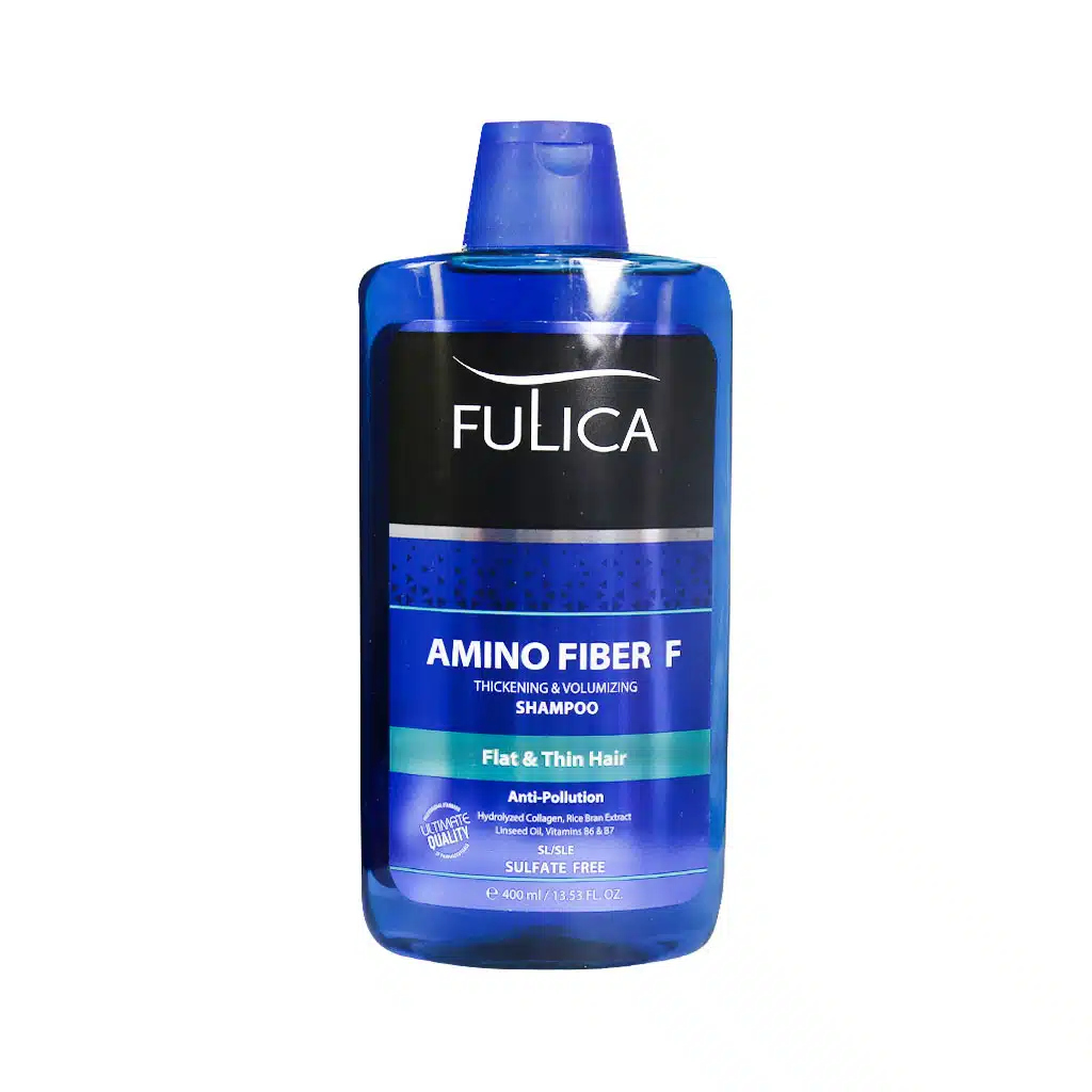 fulica-flat-thin-hair شامپو حجم دهنده فولیکا حاوی آمینو فایبر 400 میل - Image 1
