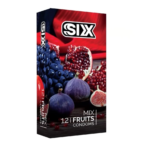 mix-fruit کاندوم Mix Fruits سیکس 12 عددی - Image 1