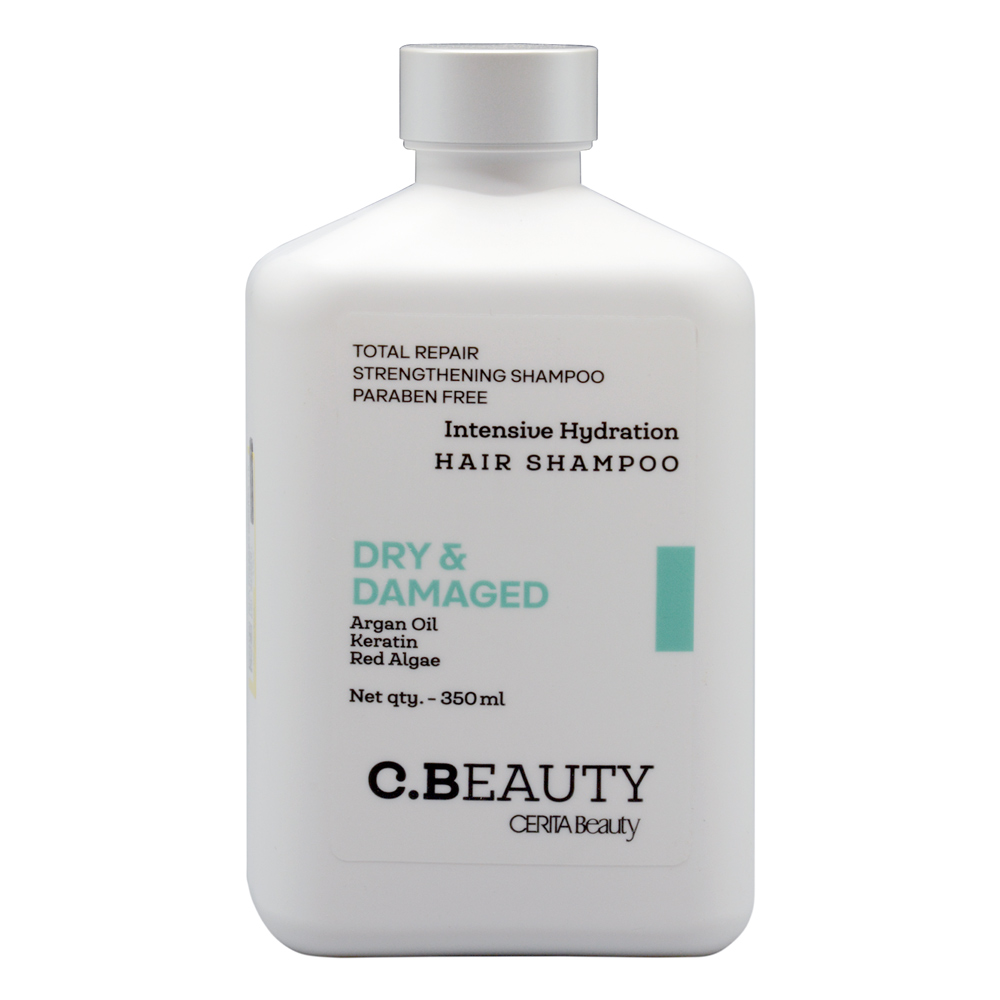 cerita-beauty-damaged-dry-hair-shampoo-200ml-1 شامپو دمیج مناسب موهای آسیب دیده خشک سریتا 200 میل - Image 1