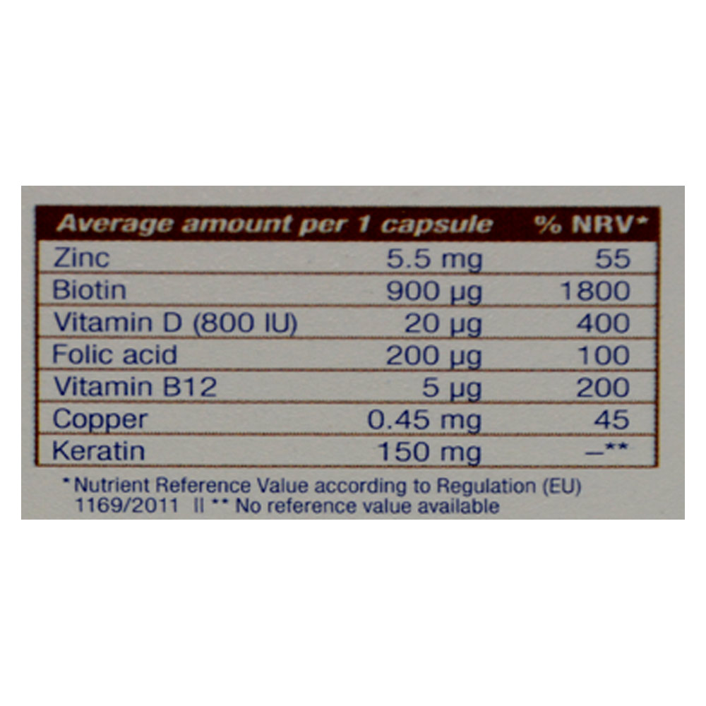 eurhovital-keratin-plus-40-capsules-6 کپسول ژلاتینی نرم کراتین پلاس یوروویتال 40 عددی - Image 6