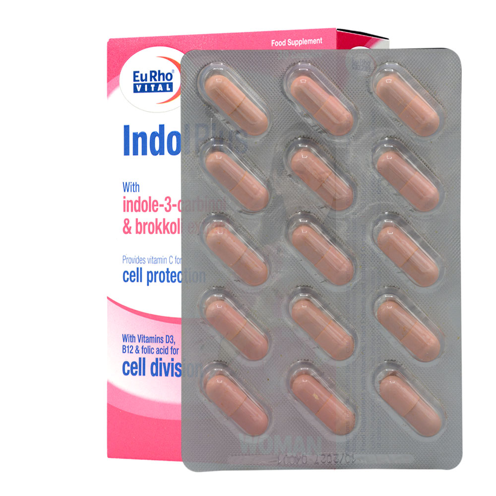 eurhovital-indol-plus-30-capsules-4 کپسول ایندول پلاس یوروویتال 30 عددی - Image 2