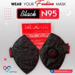 ماسک N95 سوپاپ دار مداکس دارای لایه کربن اکتیو