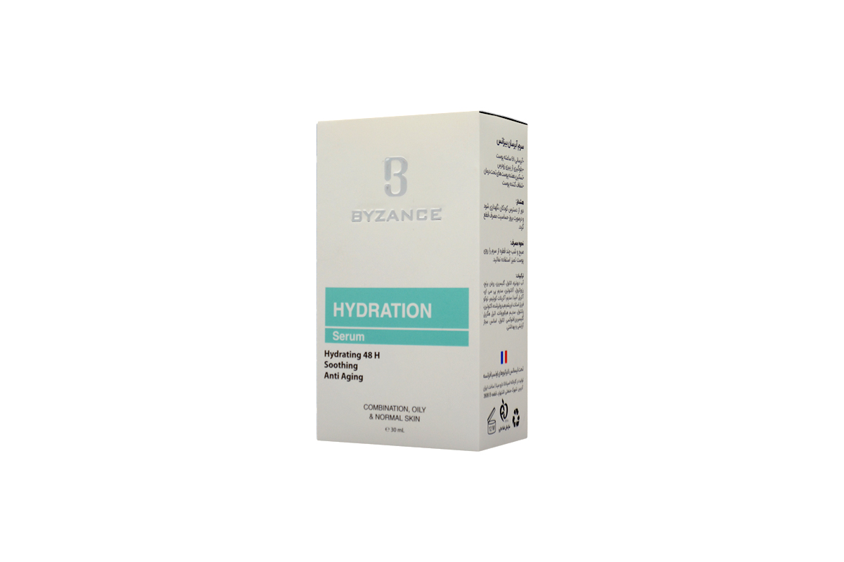 byzance-hydration-serum-for-combination-oily-normal-skin-1.jpg سرم آبرسان بیزانس 30 میل - Image 1