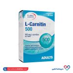 قرص ال کارنیتین ۵۰۰ یوروویتال ۶۰ عددی