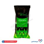 دستمال مرطوب دست و صورت آلوئه ورا یونی لد 12 عدد