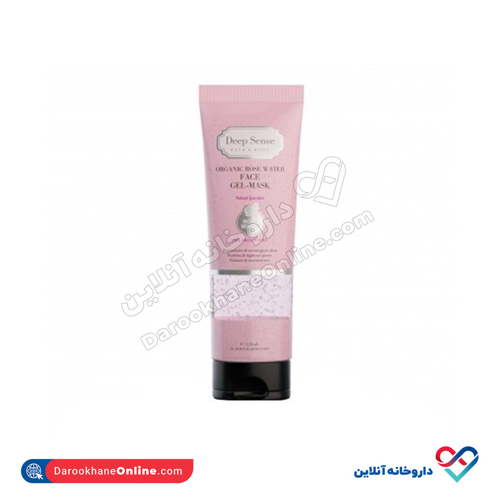 New-WatermarkNDND.jpg ژل ماسک مرطوب کننده پوست گلاب دیپ سنس 225 میل - Image 1