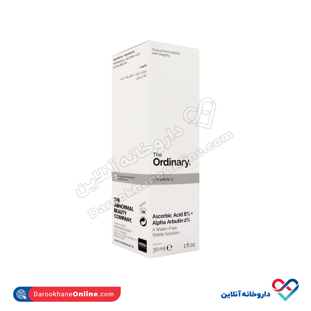 سرم آسکوربیک اسید 8 درصد اوردینری 30 میل - Image 3