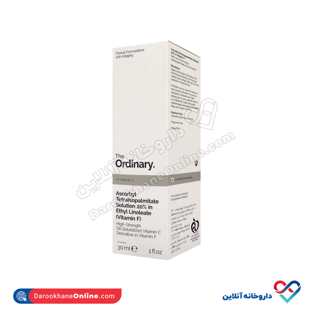 ordinary-ascorbyl-teraisopalmitate-solution20-1.jpg سرم اسکوربیل تترا ایزوپالمیتات 20 درصد اوردینری 30 میل - Image 1