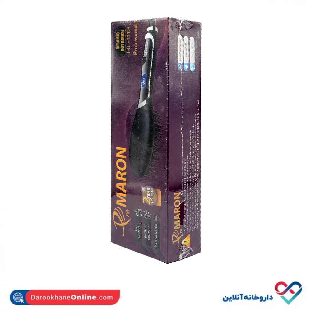 ceramic-hot-brush-rl1113-promaron-1.jpg برس حرارتی دیجیتالی پرومارون مدل RL-1113 - Image 1
