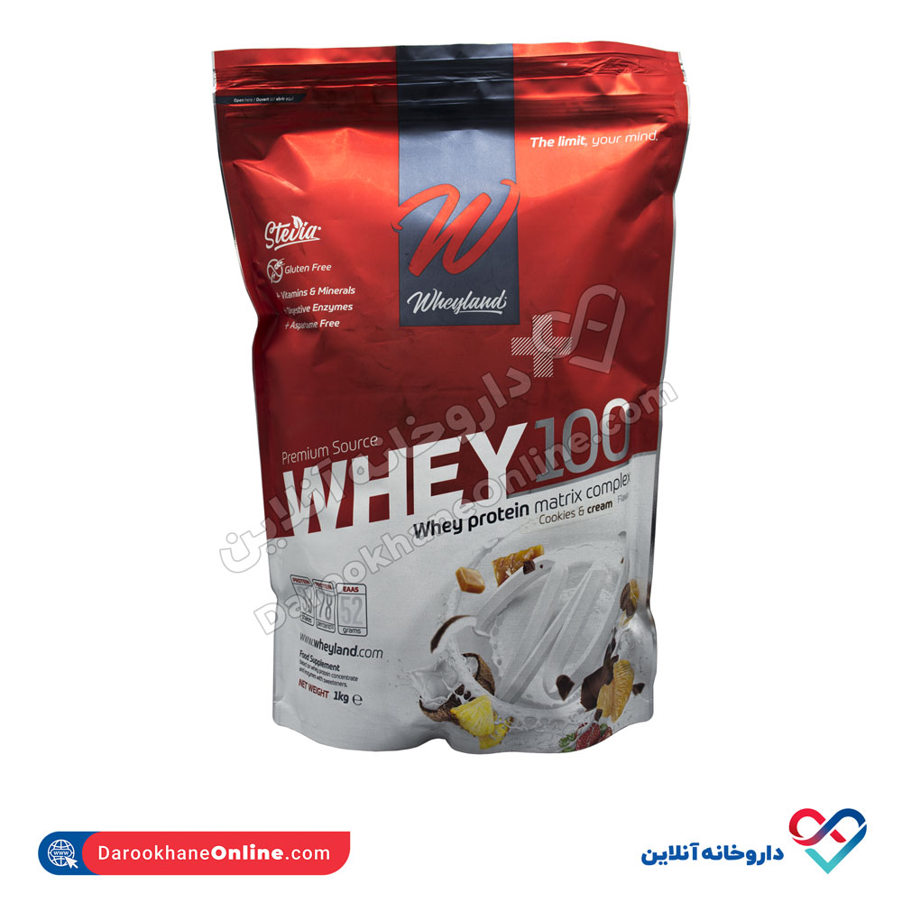 weyland-100-powder-1.jpg پودر پروتئین وی لند 100 درصد 1000 گرمی - Image 1