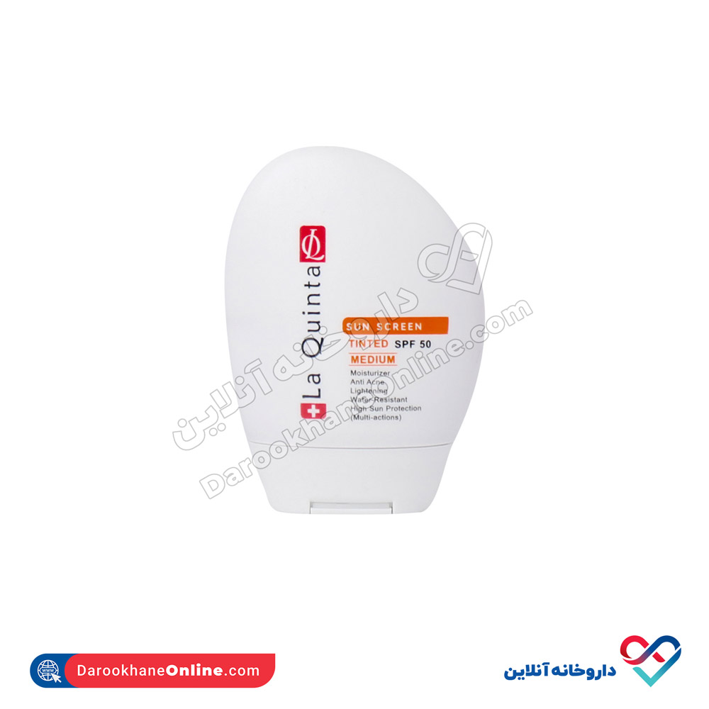 aaaaaaaaaaww.jpg کرم ضد آفتاب رنگی spf50 لاکوئینتا 50 میل - Image 1