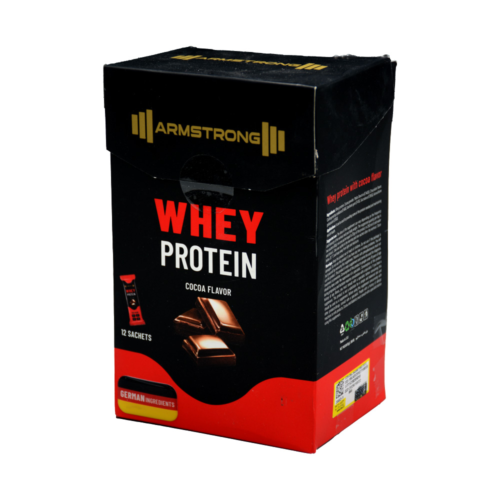 armstrong-whey-protein-12sachets-1.jpg ساشه وی پروتئین آرمسترانگ 12 ساشه - Image 1
