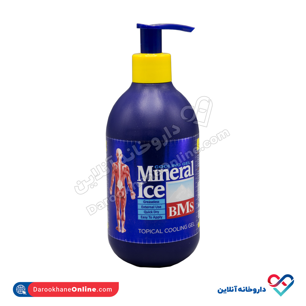 bms-cooling-gel-mineral-ice-300ml-1.jpg لوسیون خنک کننده بدن مینرال آیس بی ام اس - Image 1
