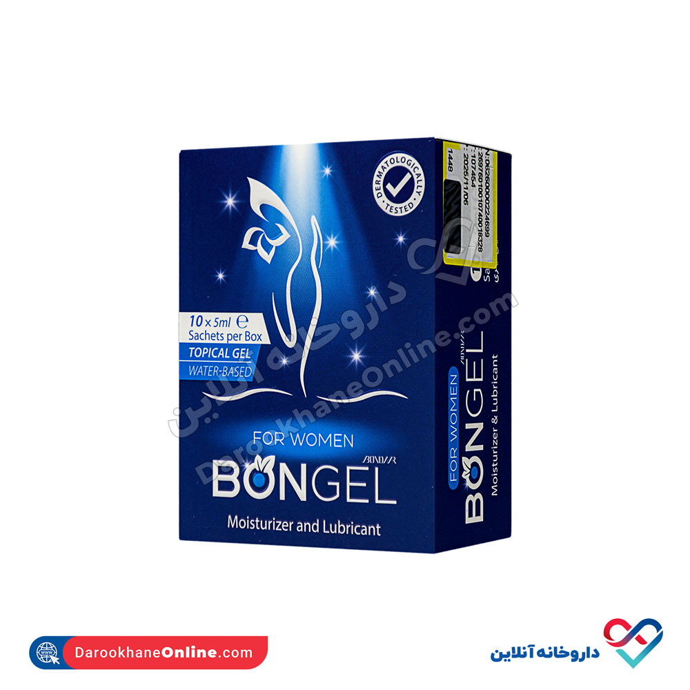 moisturizer-and-lubricant-gel-for-women-1.jpg ساشه ژل موضعی مرطوب و روان کننده بانوان بنژل 10 عددی - Image 1