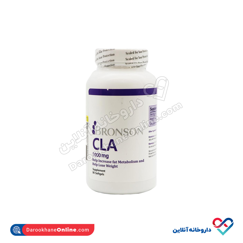 bronson-cla-1000-mg-90caps-1.jpg کپسول سی ال ای 1000 برونسون - Image 1