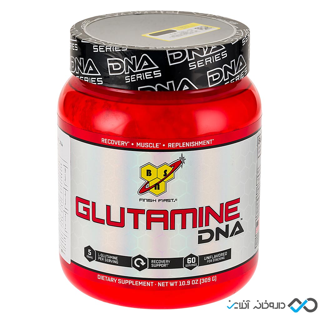 darookhaneonline-BSN-Glutamine-DNA.jpg پودر گلوتامین DNA بی اس ان 309 گرم - Image 1