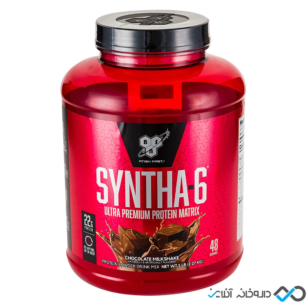 darookhaneonline-BSN-Protein-Syntha-6-2270g.jpg پودر پروتئین سینتا 6 بی اس ان 2270 گرم - Image 1