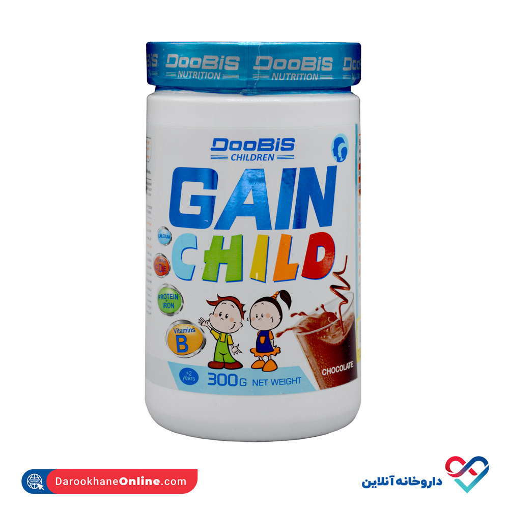 doobis-gain-child-1.jpg پودر گین کودکان دوبیس 300 گرمی - Image 1
