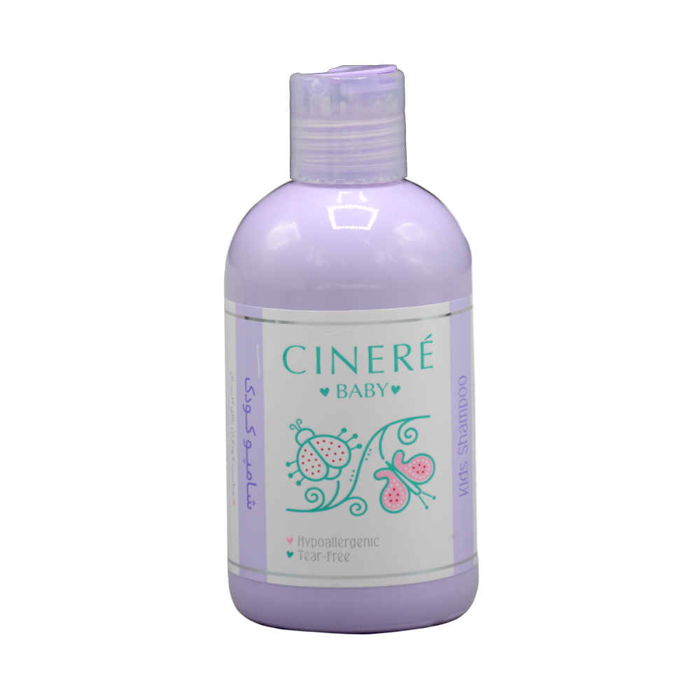 cinere-kids-shampoo-for-children-over-3-years-1.jpg شامپو کودک بالای 3 سال دخترانه سینره 250 میل - Image 1