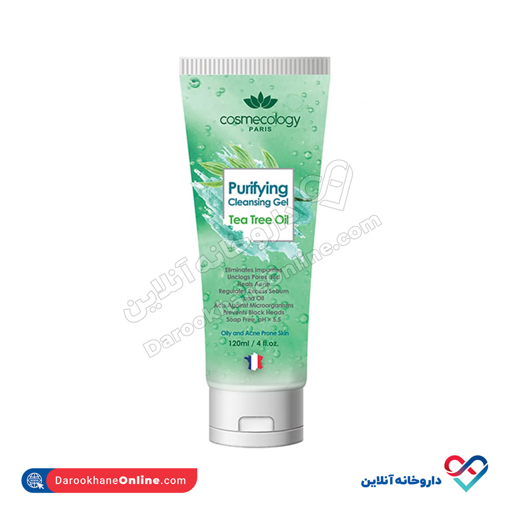 cosmecology-face-wash-gel-for-oily-skin.jpg ژل شستشوی پوست چرب کاسمکولوژی 120 میل - Image 1