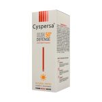 کرم ضد آفتاب رنگی طبیعی روشن کننده +spf 50 سیسپرسا ۵۰ میل