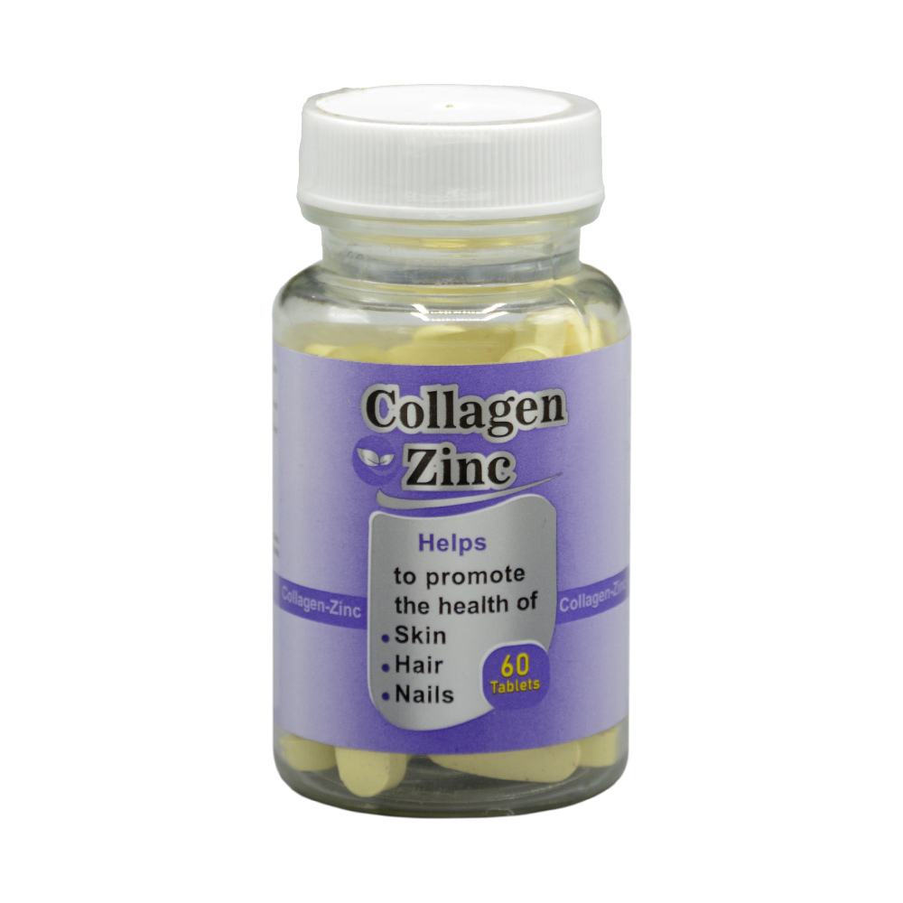 daana-collagen-zinc-60-tabls-1.jpg قرص کلاژن زینک دانا 60 عددی - Image 1