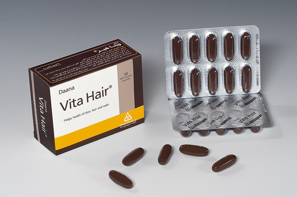 vitahair.jpg کپسول ویتا هیر دانا 30 عددی - Image 1