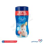 دستمال مرطوب پاک کننده کودک اکسترا دافی 60 عددی