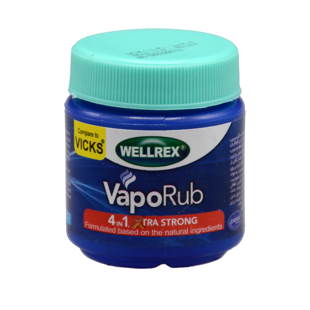 dayan-pharma-wellrex-vicks-vaporub-cream-1.jpg کرم ماساژ بدن ولرکس دایان فارما - Image 1