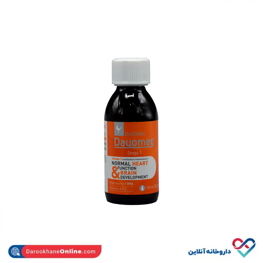 dayonix-dayomeg-syrup-3.jpg محلول خوراکی دیومگ دایونیکس 150 میلی - Image 3