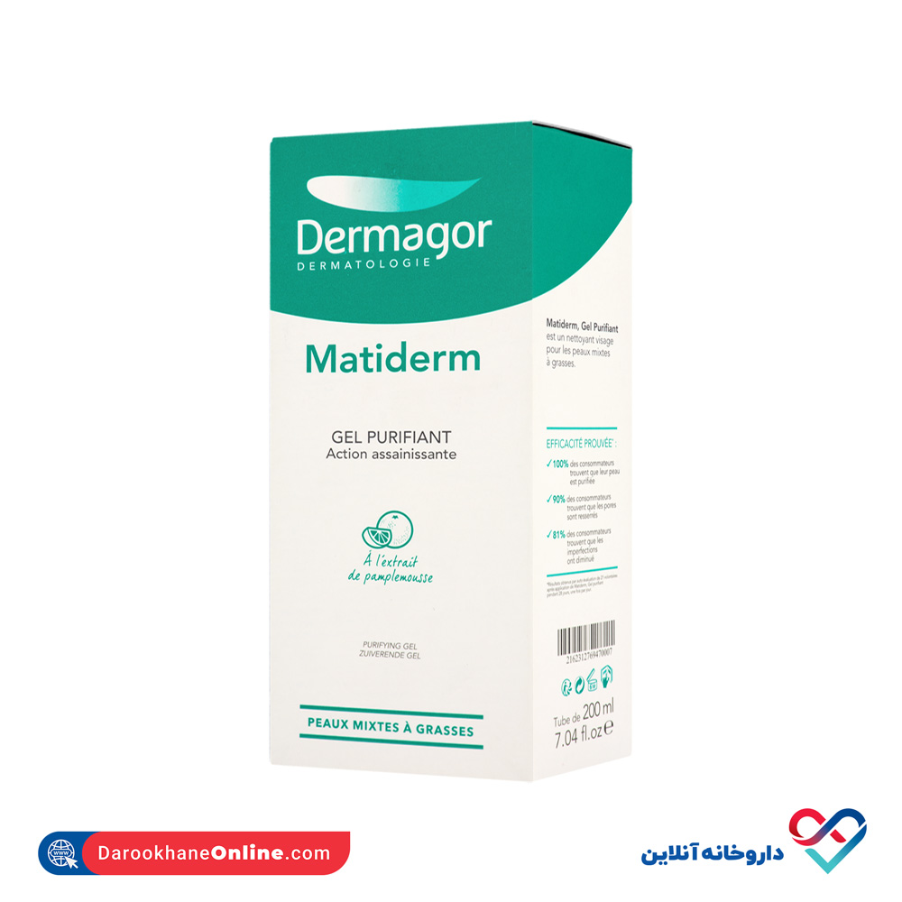 dermagor-gelpy-zn-1.jpg ژل شستشوی پوست چرب و جوش دار py-zn درماگور 200ml - Image 1