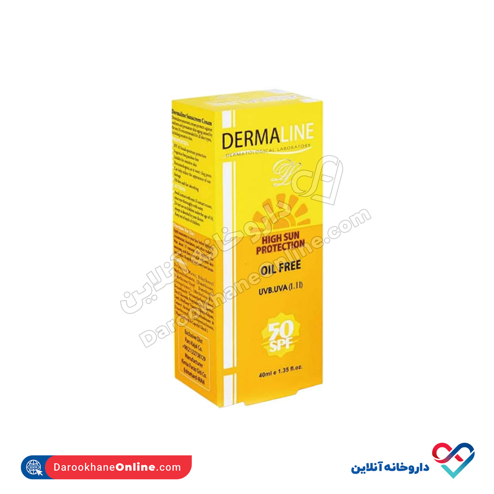 sunhigh-2.jpg کرم ضد آفتاب SPF50 درمالاین فاقد چربی - Image 1