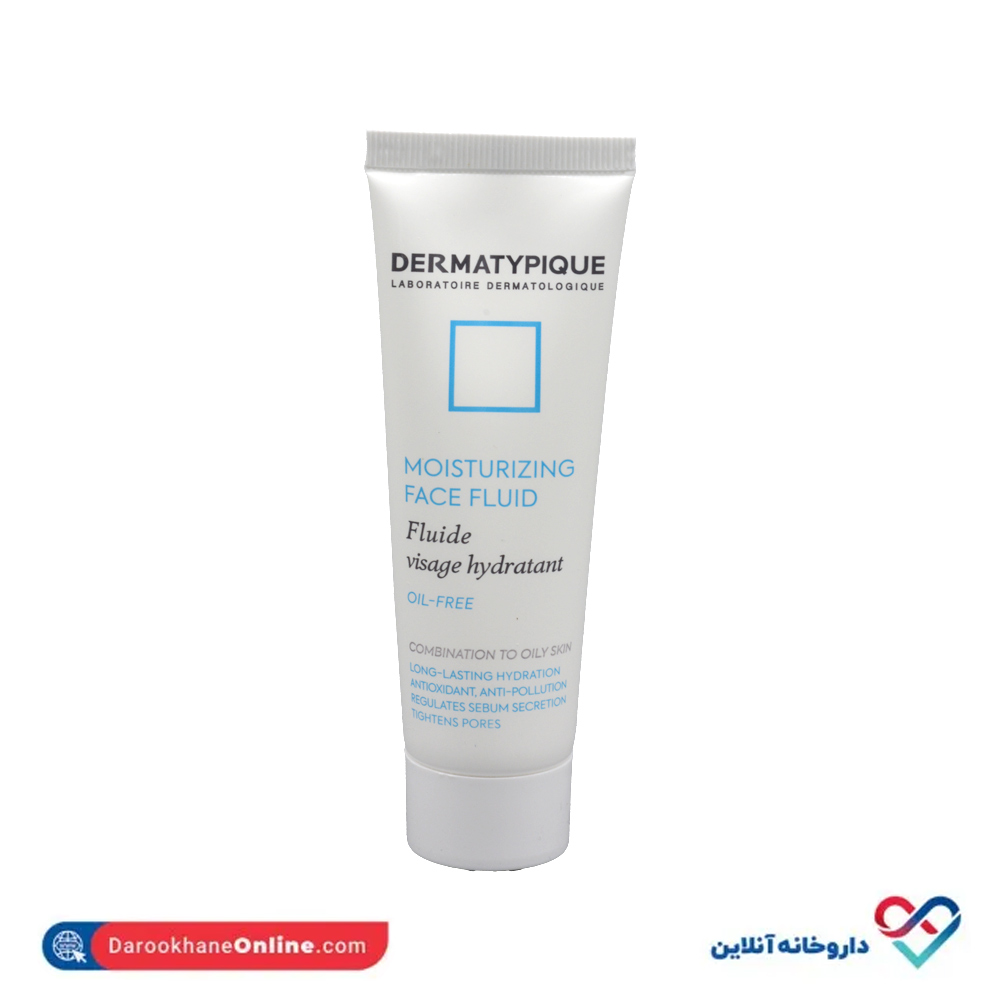dermatypique-moisturizing-fluid-combination-oily-skin-2.jpg کرم مرطوب کننده و آبرسان پوست چرب درماتیپیک 50 میل - Image 2