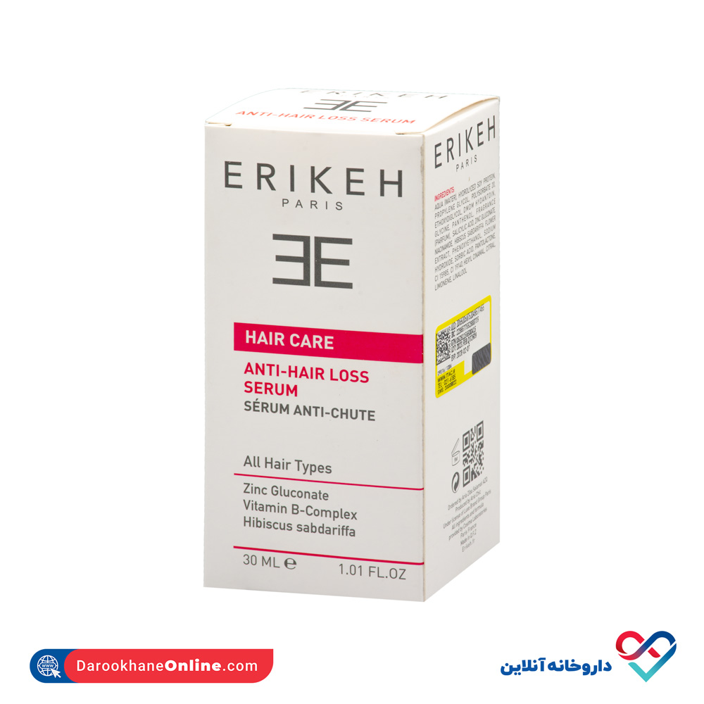erikeh-anti-hair-loss-serum-1.jpg سرم تقویت کننده مو اریکه 30 میل - Image 1