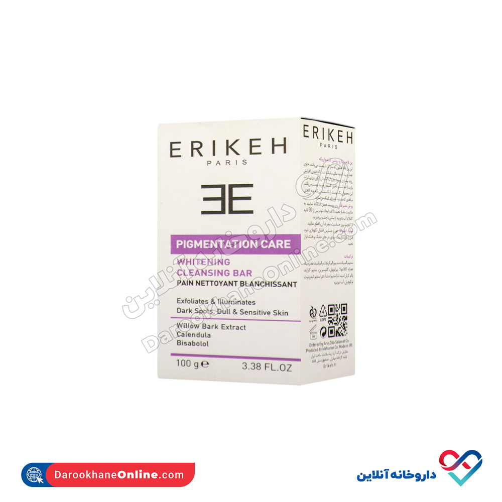 erikeh-pigmentation-care-1.jpg پن بدون صابون ضد لک و روشن کننده اریکه 100 گرم - Image 1