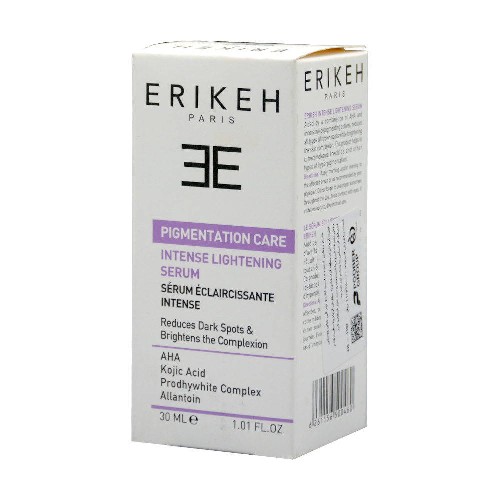 intense-lightening-serum-erikeh-1.jpg سرم روشن کننده و ضد لک قوی اریکه 30 میل - Image 1