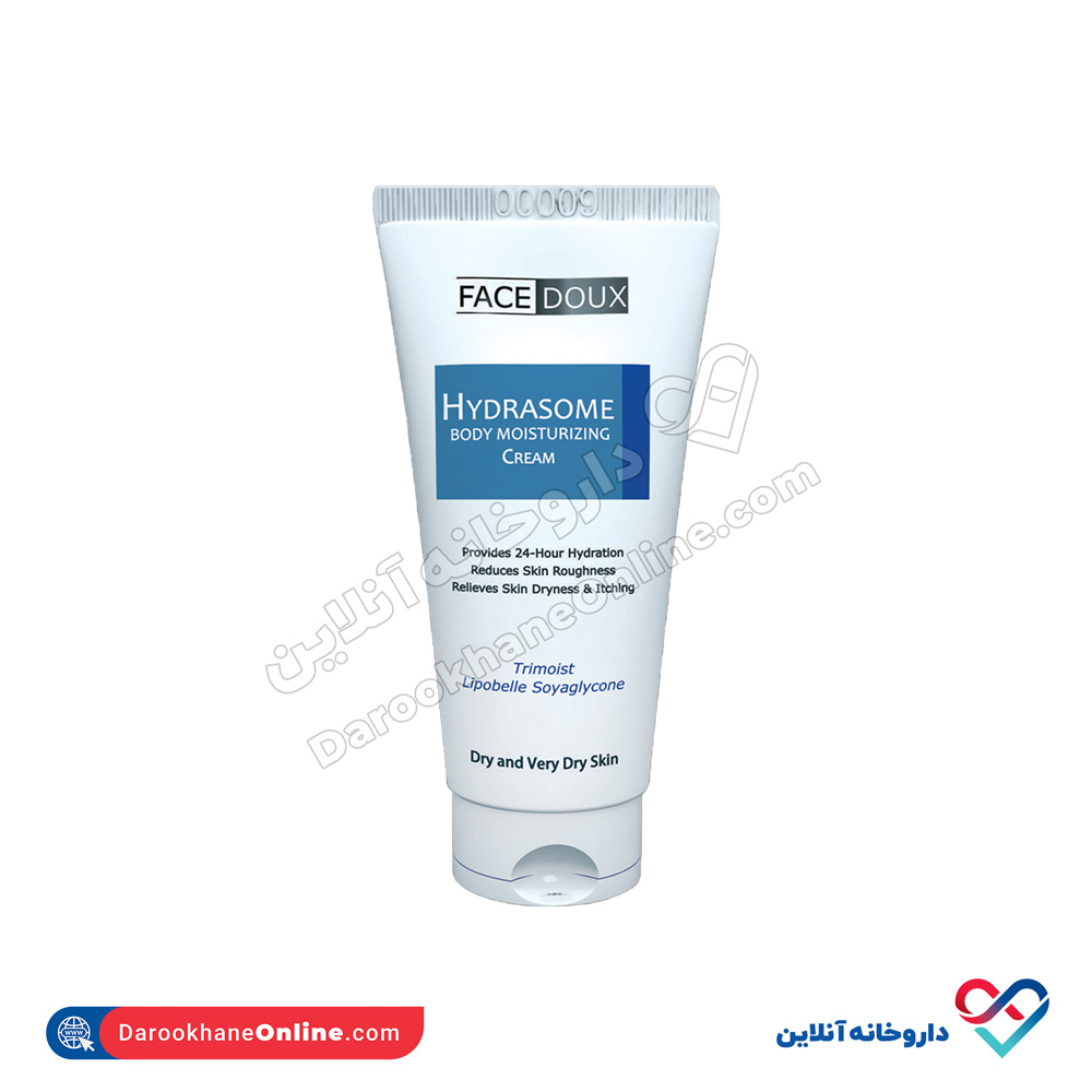 facedoux-hydrasome-body-moisturizing-cream-150ml.jpg کرم مرطوب کننده بدن فیس دوکس 150 میل - Image 1