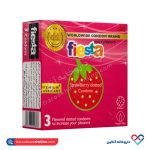 کاندوم خاردار توت فرنگی فیستا 3 عددی - Image 3