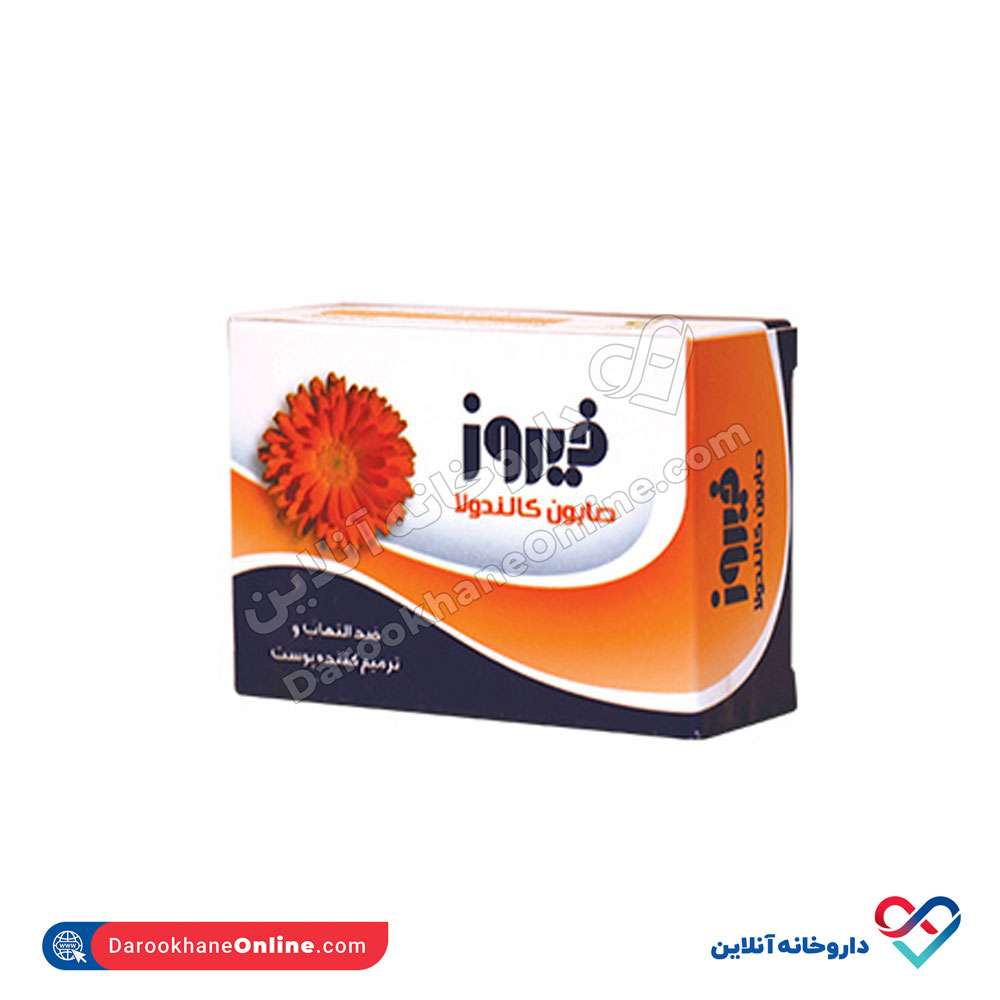 firooz-calendula.jpg صابون کالاندولا فیروز 120 گرم - Image 1