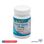 کپسول ایزی آیرون 28 میلی گرم جی وی آی 30 عددی