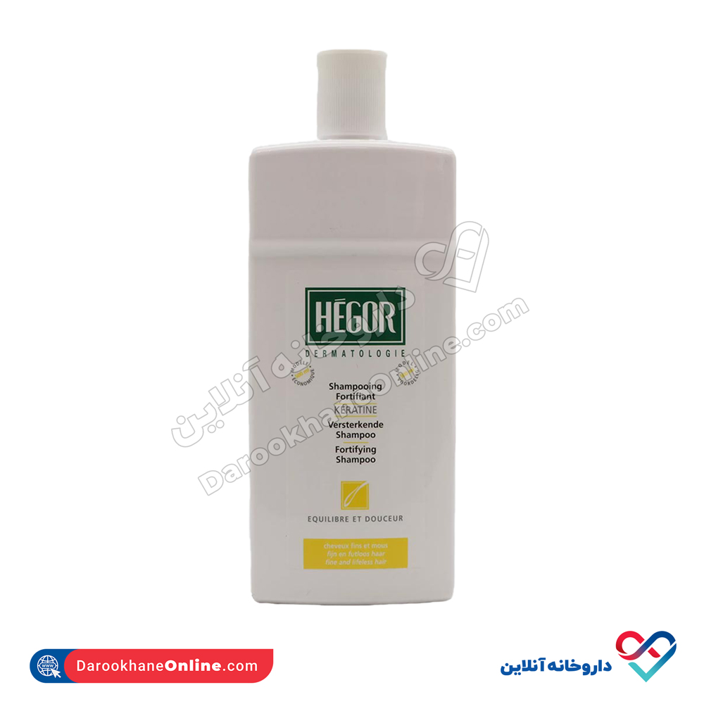 hegor-keratin-fortifying-shampoo-1.jpg شامپو تقویت کننده کراتین هگور 150 میل - Image 1