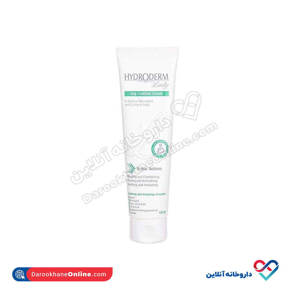 hydroderm-pa-1.jpg کرم نرم کننده و رفع خستگی پا هیدرودرم لیدی 100 میل - Image 1