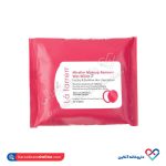 دستمال مرطوب آرایش پاک کن لافارر 20 عددی