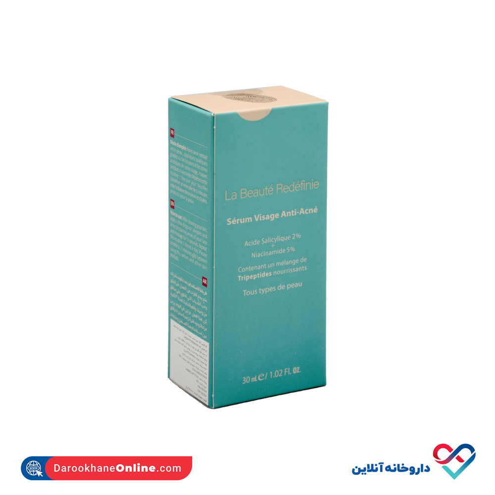 anti-acne-facial-serum-laguna-2.jpg سرم مناسب پوست دارای آکنه حاوی نیاسینامید لاگونا ۳۰ میل - Image 2