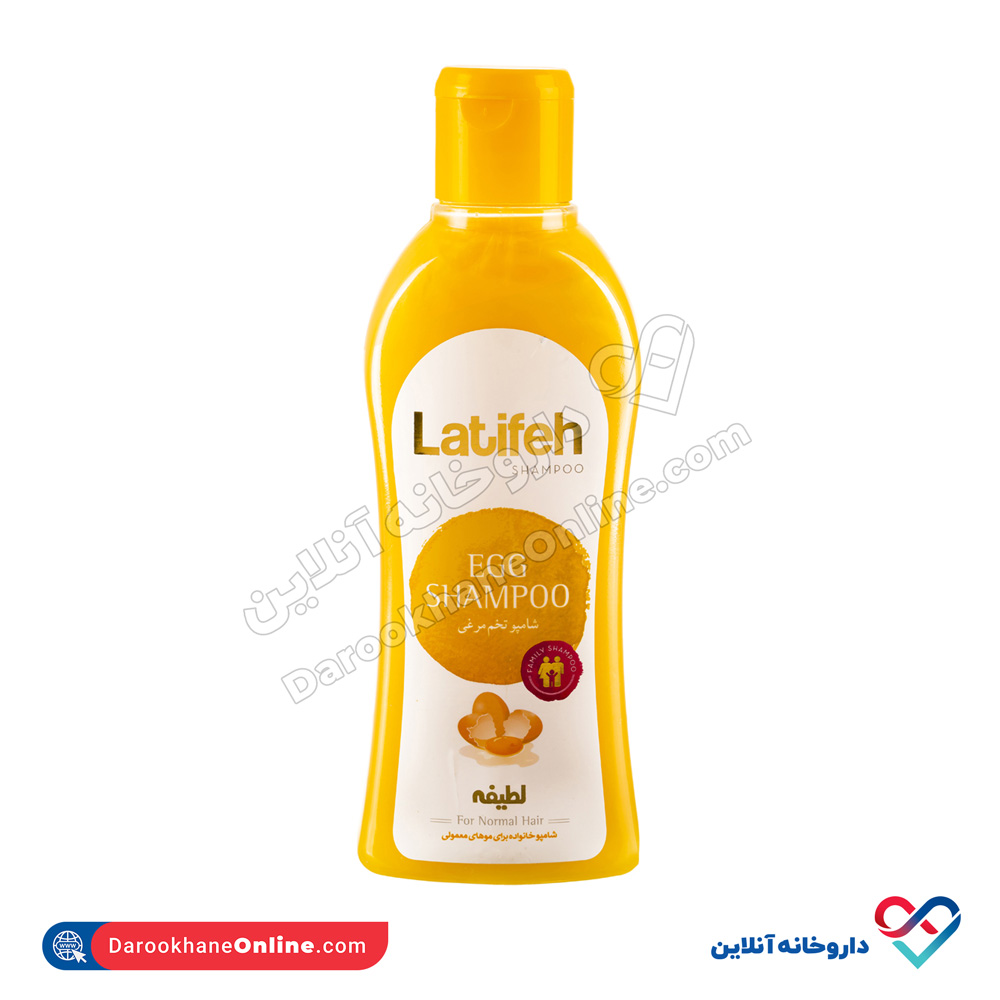 latife-egg-shampoo-for-family.jpg شامپو خانواده تخم مرغی لطیفه 200 میل - Image 1