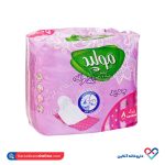 نوار بهداشتی ضخیم خشک و راحت مولپد بزرگ 8 عددی