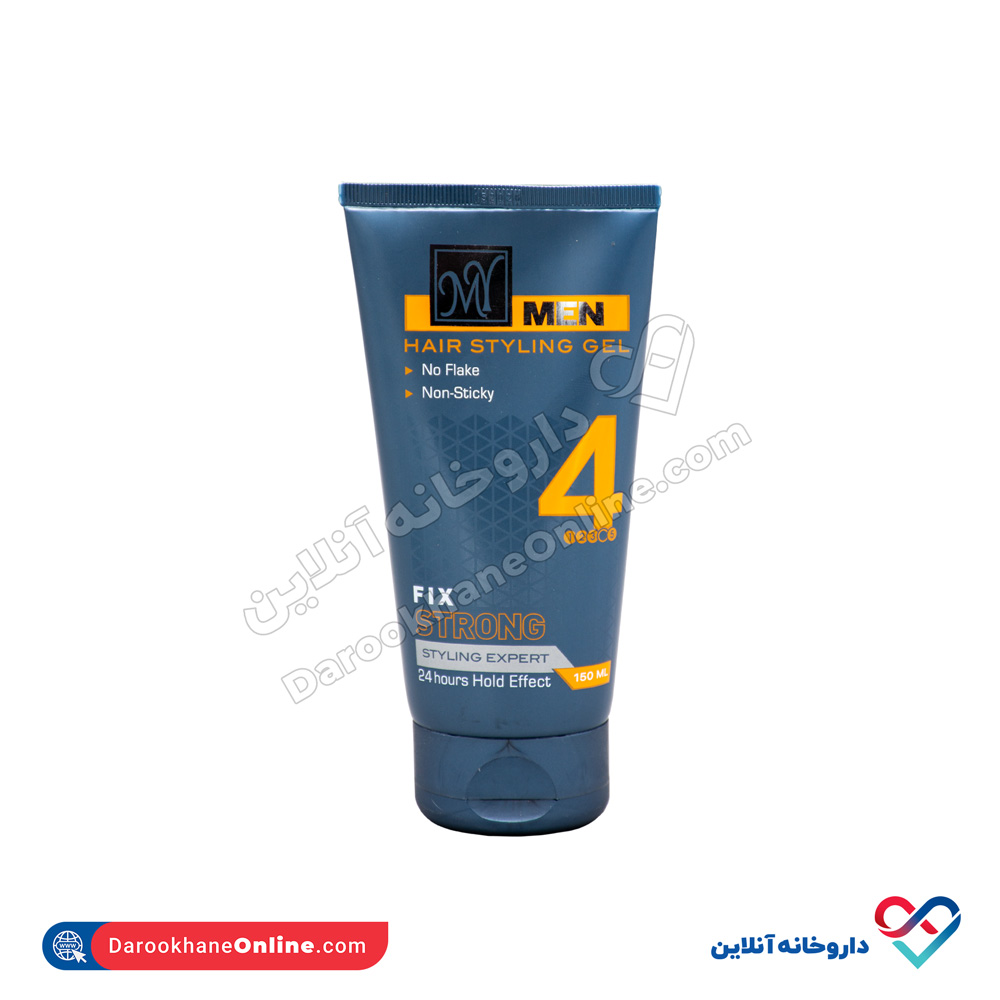 may-hair-styling-gel-men-1.jpg ژل موی سر فیکس استرانگ قوی مای 150 میل - Image 1